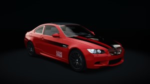 BMW M3 E92 Step1, skin Red