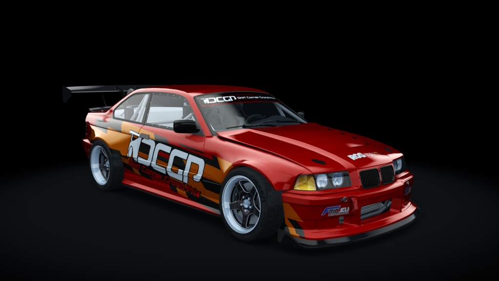 DCGP21 BMW E36, skin red