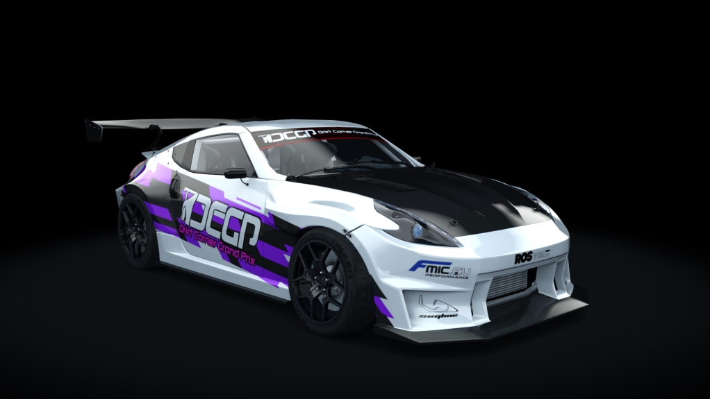  DCGP21 NISSAN 370z, skin white