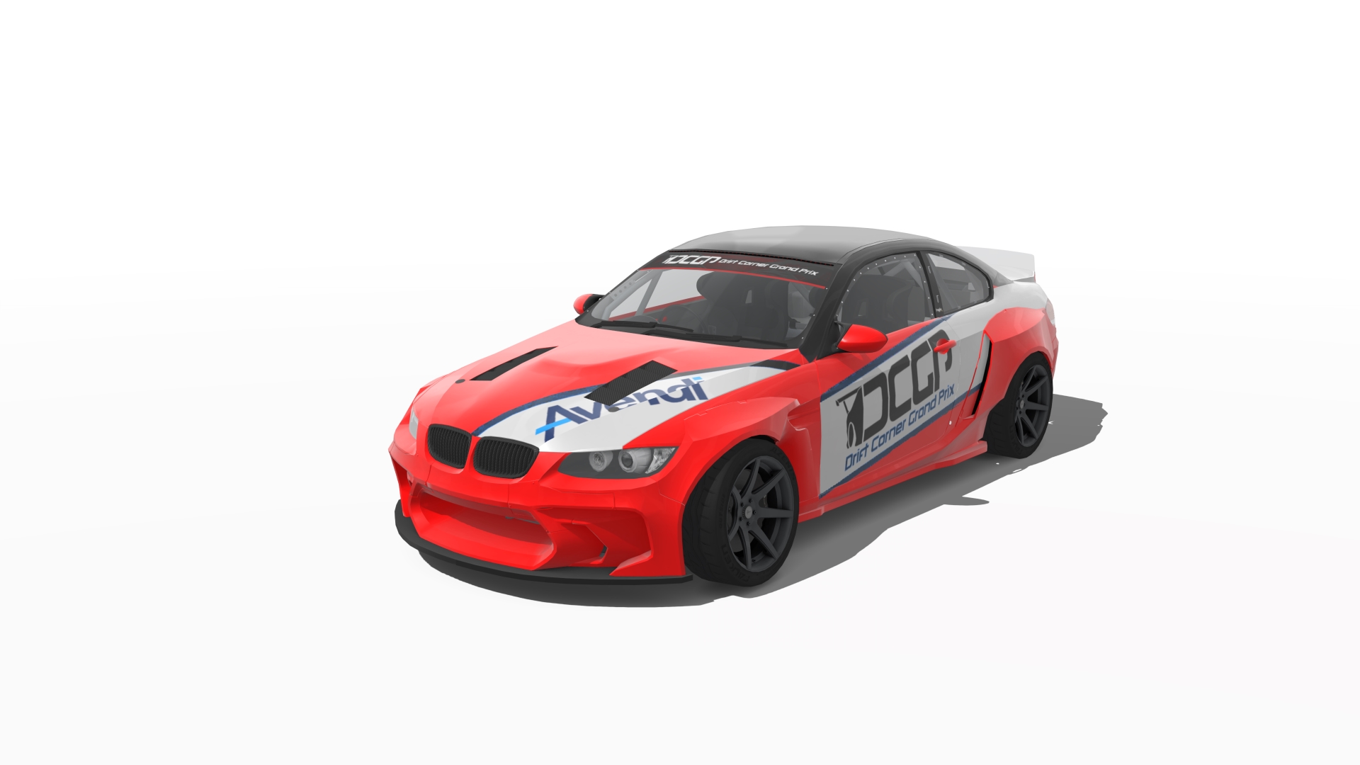 DCGP BMW E92, skin red