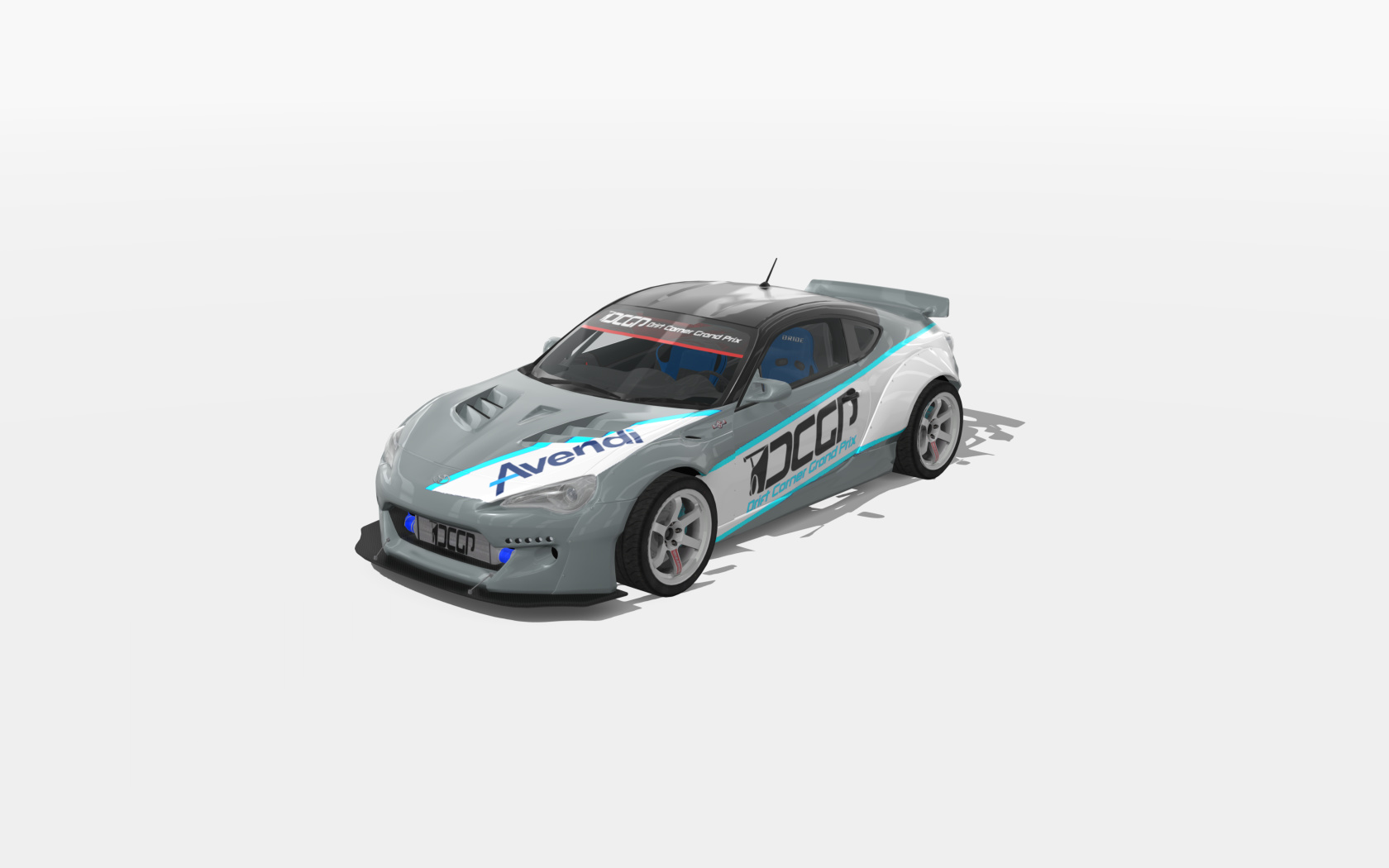 DCGP Toyota GT86, skin silver