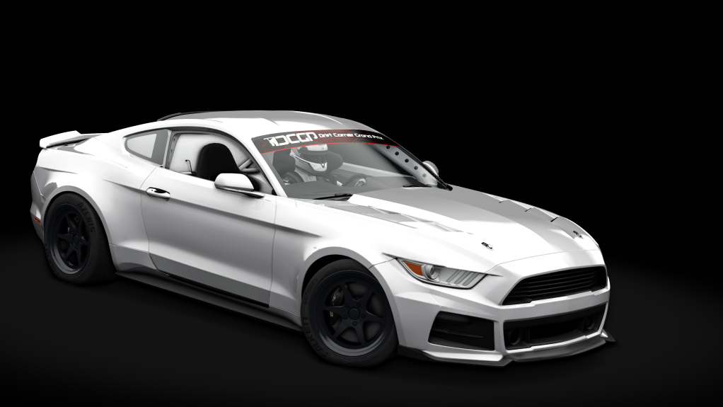 DCGP Ford Mustang, skin white