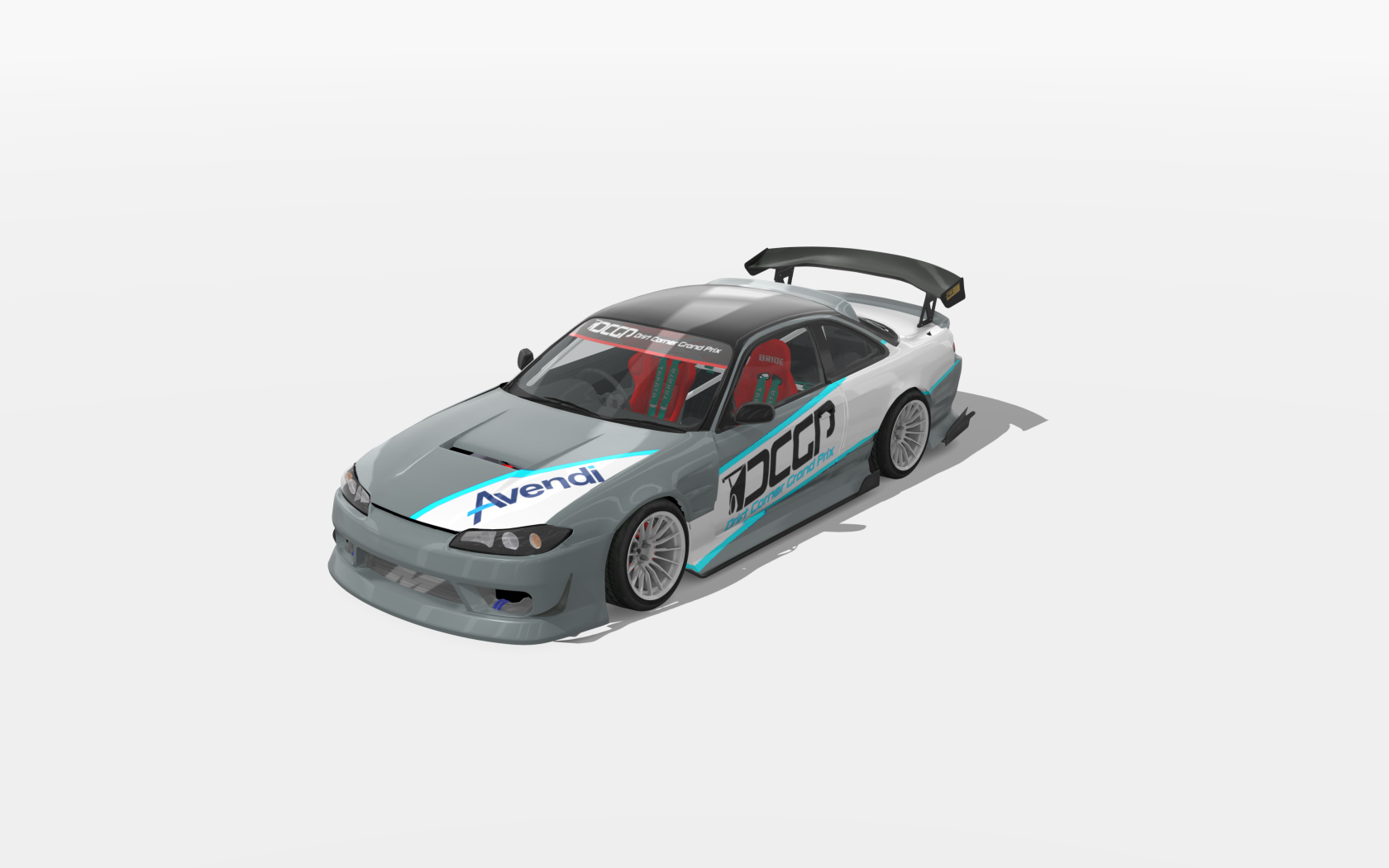 DCGP Nissan S14, skin silver