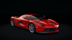 Ferrari LaFerrari, skin 09_rosso_scuderia_r