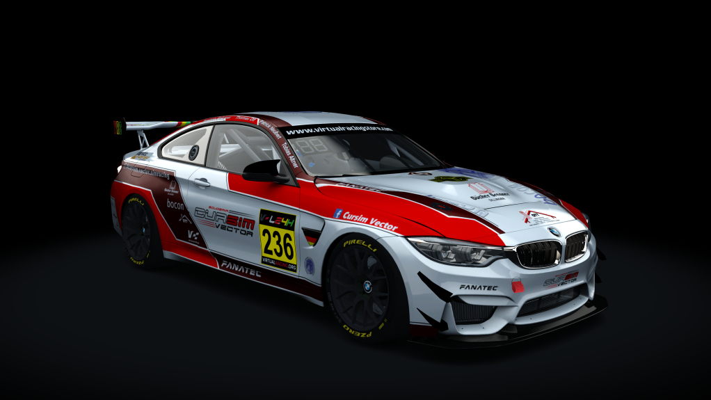 BMW M4 GT4 Endurance, skin VRL24HII_236_S