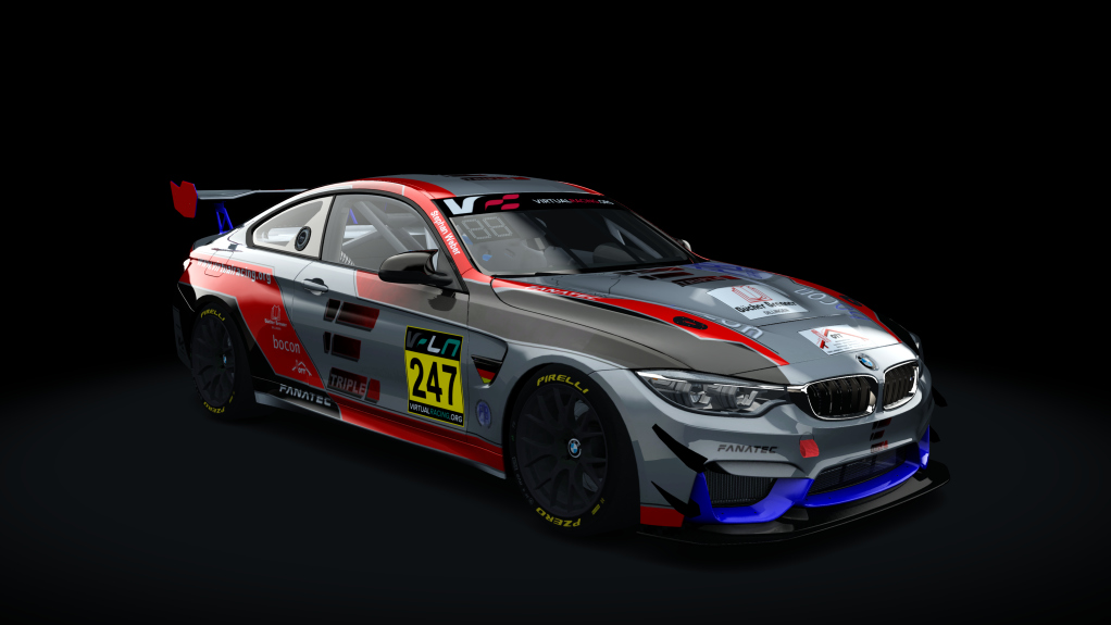 BMW M4 GT4 Endurance, skin VRLNIII_247_SW