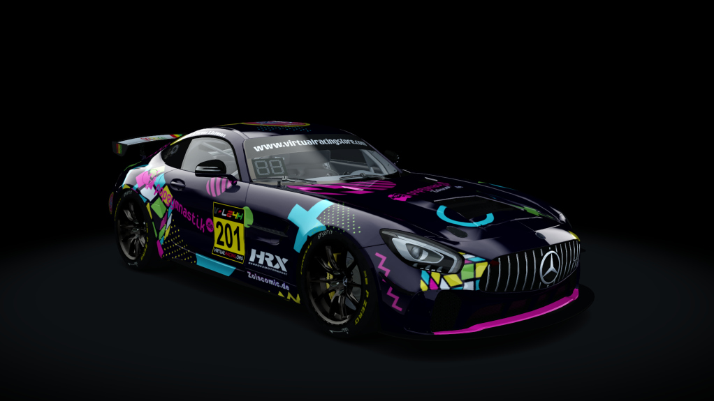 AMG GT4 Endurance, skin VRL24HII_201_P