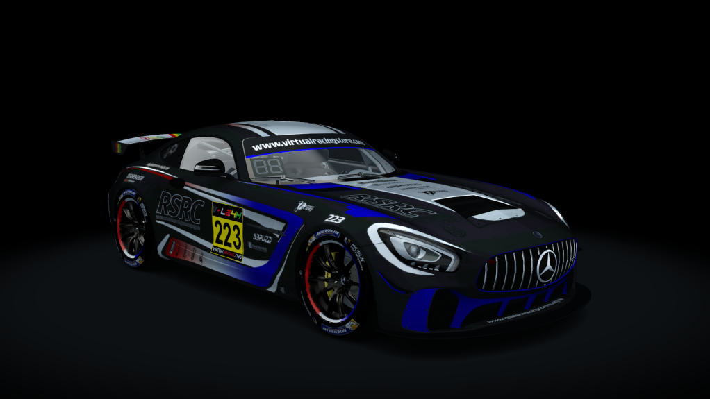 AMG GT4 Endurance, skin VRL24HII_223_R