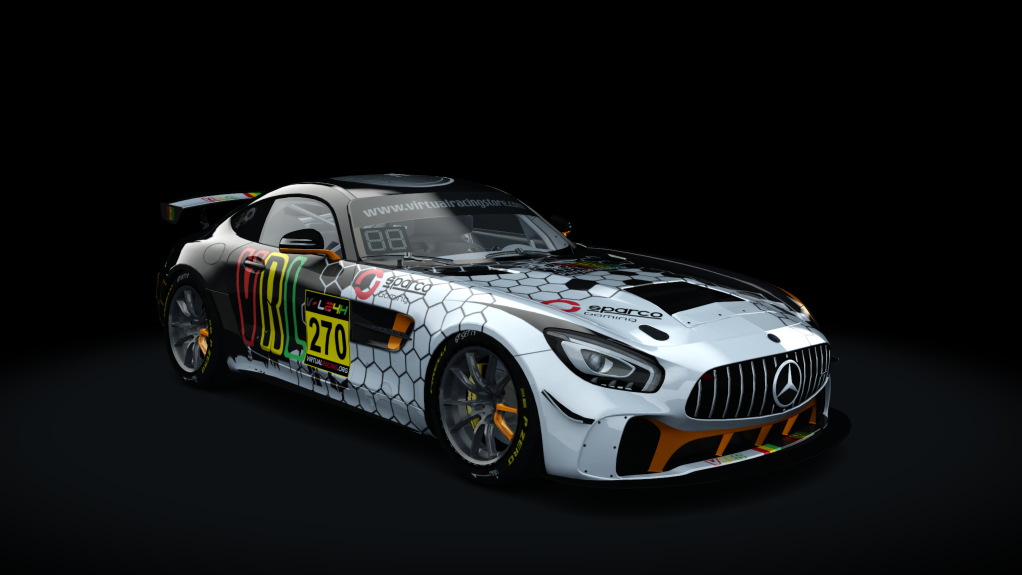 AMG GT4 Endurance, skin VRL24HII_270_V