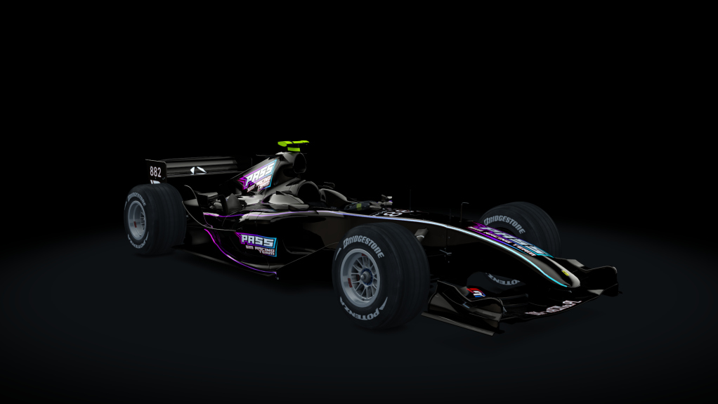 Ferrari F2004, skin pass_dix_f1_882
