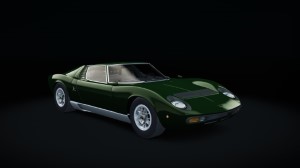 Lamborghini Miura P400 SV, skin Verde_Inglese