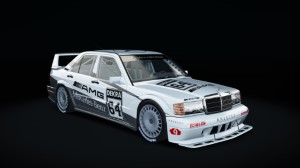 Mercedes-Benz 190E EVO II, skin alpine_white_64