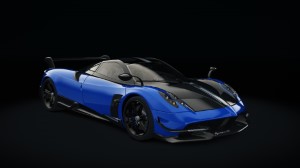 Pagani Huayra BC, skin blue_carbon_silver