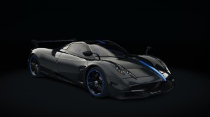 Pagani Huayra BC, skin carbon_carbon_blue