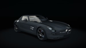 Mercedes SLS AMG, skin Grigio_Alanite_designo