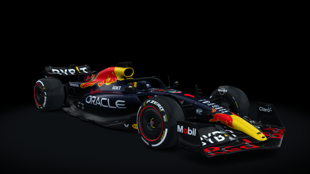 Formula Hybrid 2022 dix, skin RB19_1_Verstappen
