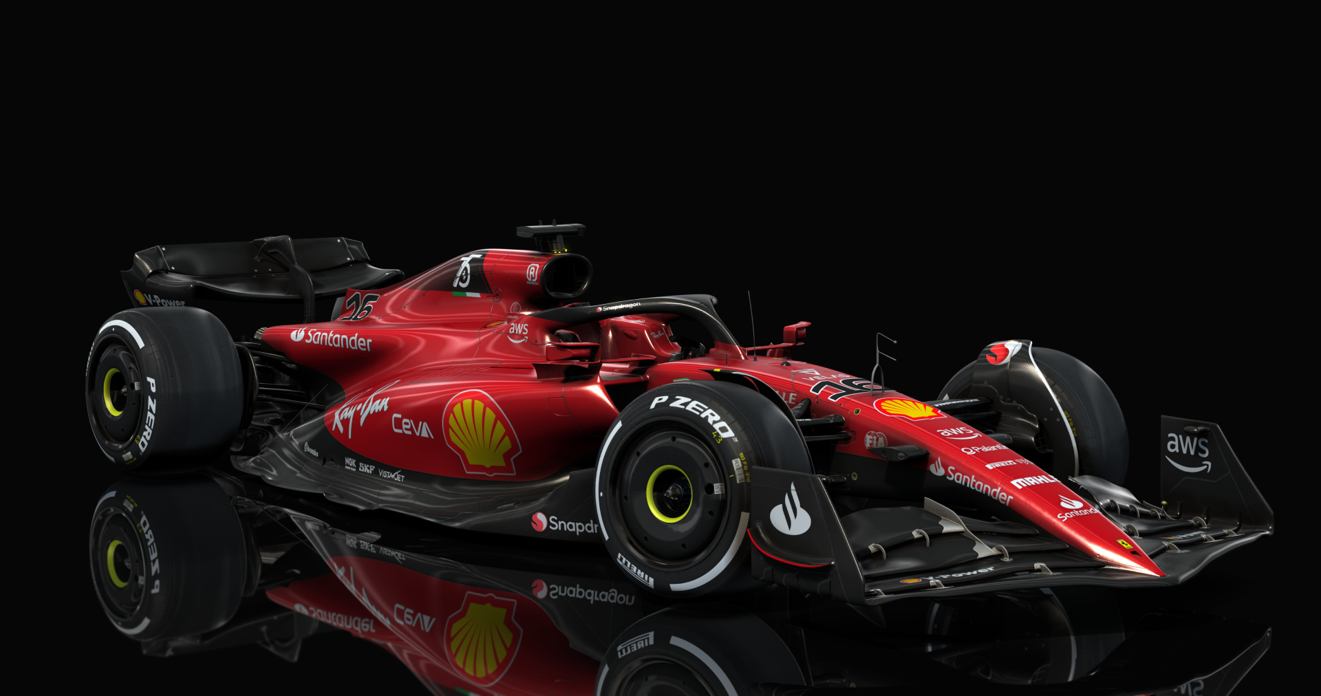 Formula Hybrid 2022 S, skin c_Ferrari_F1-75_16_Leclerc
