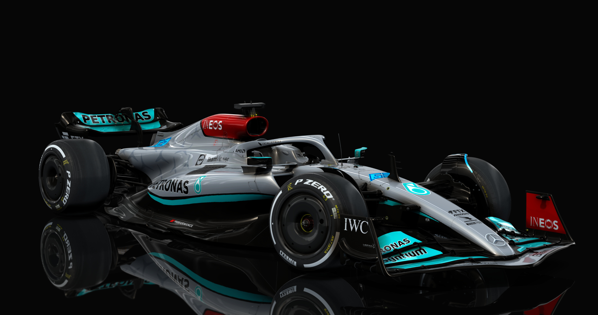 Formula Hybrid 2022 S dix, skin e_Mercedes_W13_63_Russell
