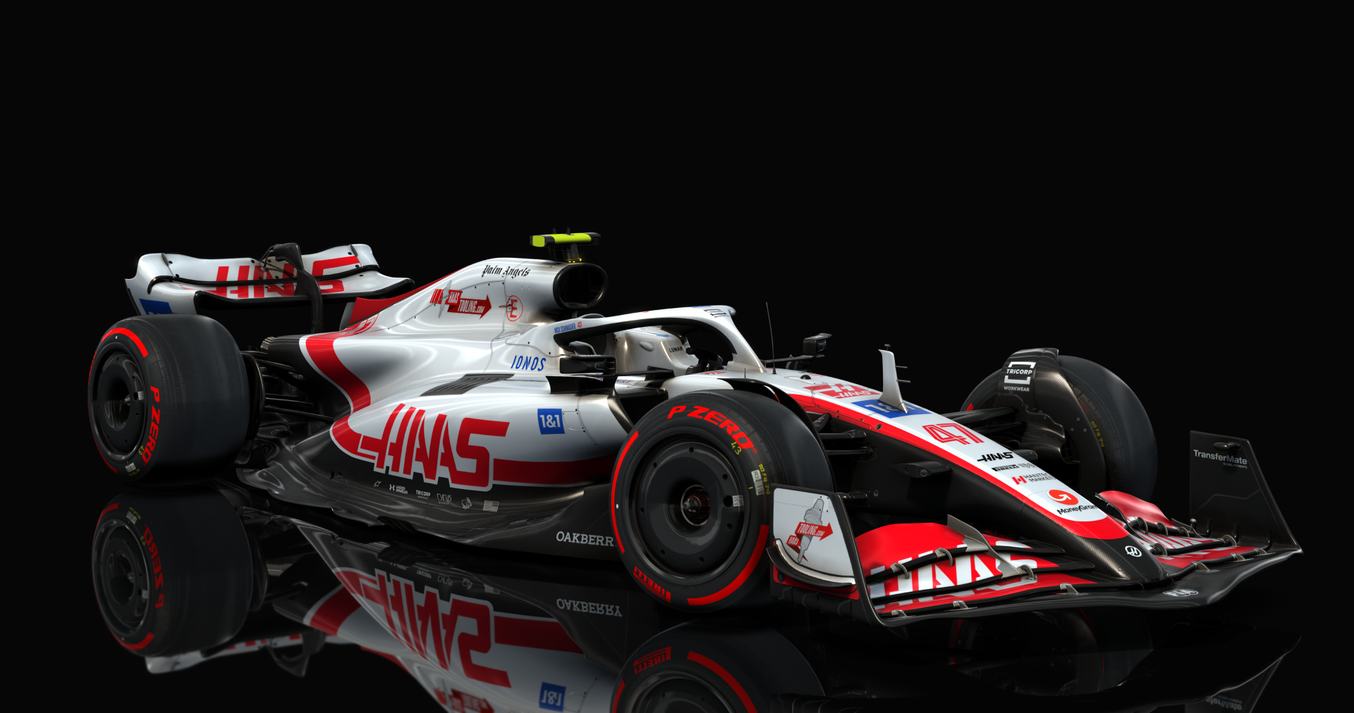 Formula Hybrid 2022 S dix, skin p_Haas_VF-22_47_Schumacher