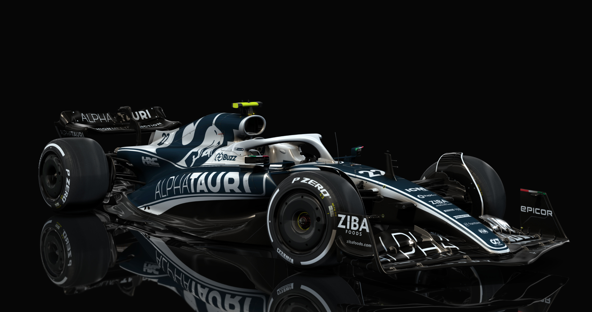 Formula Hybrid 2022 S dix, skin r_Scuderia_AlphaTauri_AT03_22_Tsunoda