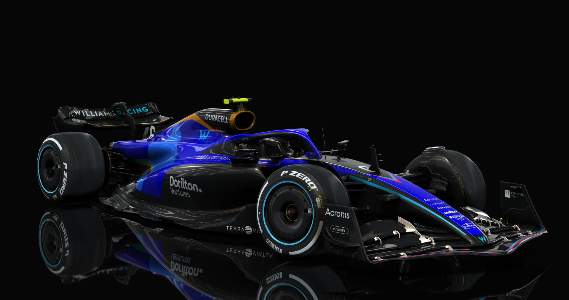 Formula Hybrid 2022 S dix, skin t_Williams_fw44_duracell_6_Latifi