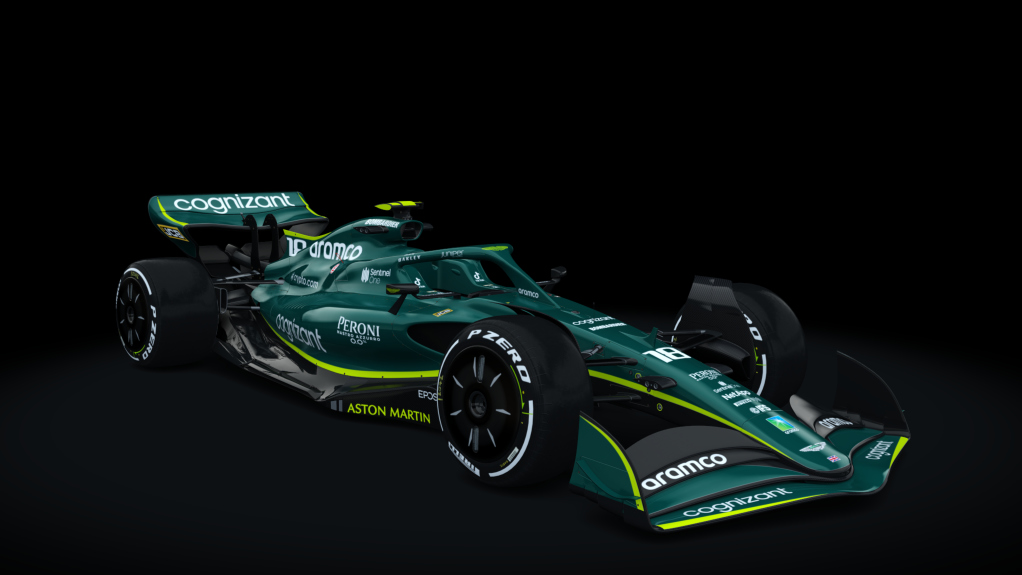 Formula Hybrid X 2022 EVO 1, skin AMR22_18_Stroll
