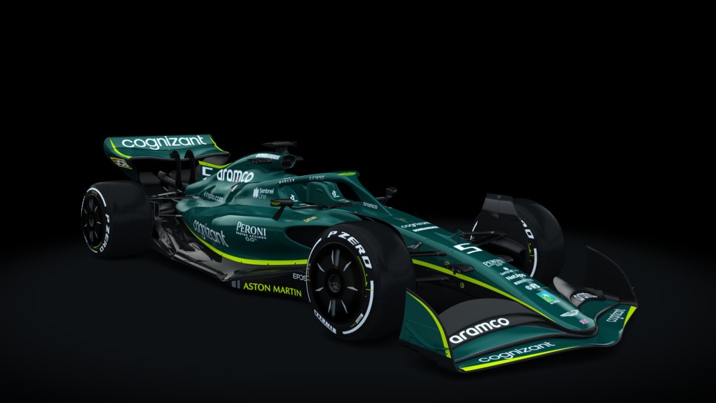 Formula Hybrid X 2022 EVO 1, skin AMR22_5_Vettel