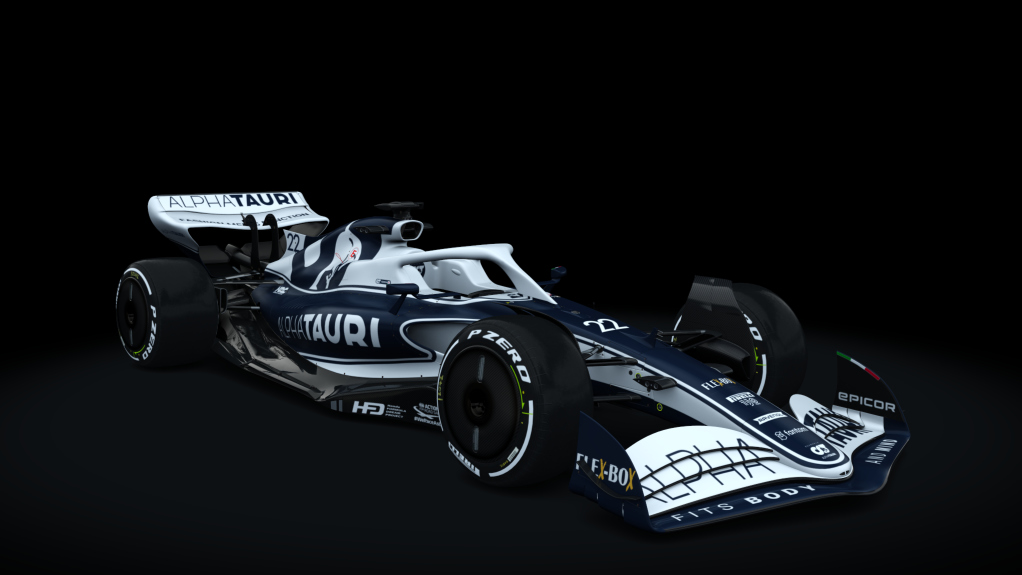 Formula Hybrid X 2022 EVO 1, skin AT03_22_Tsunoda