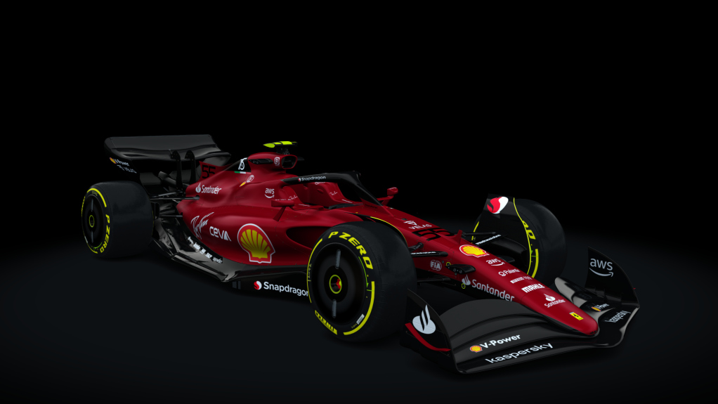 Formula Hybrid X 2022 EVO 1, skin F1-75_55_Sainz