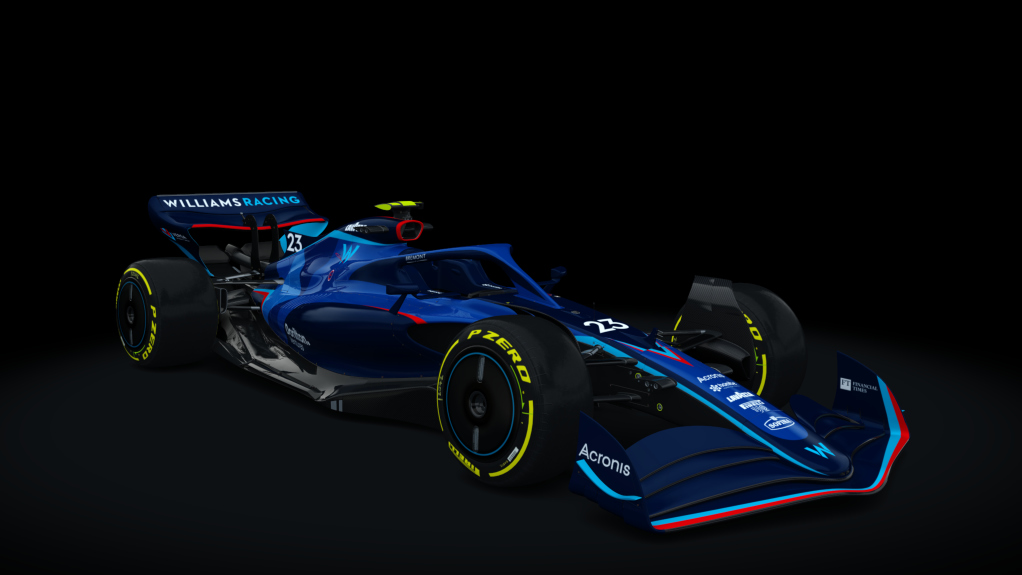 Formula Hybrid X 2022 EVO 1, skin FW44_23_Albon