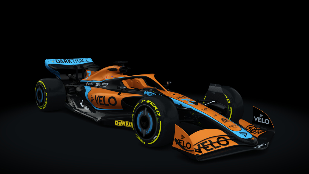 Formula Hybrid X 2022 EVO 1, skin MCL36_3_Ricciardo
