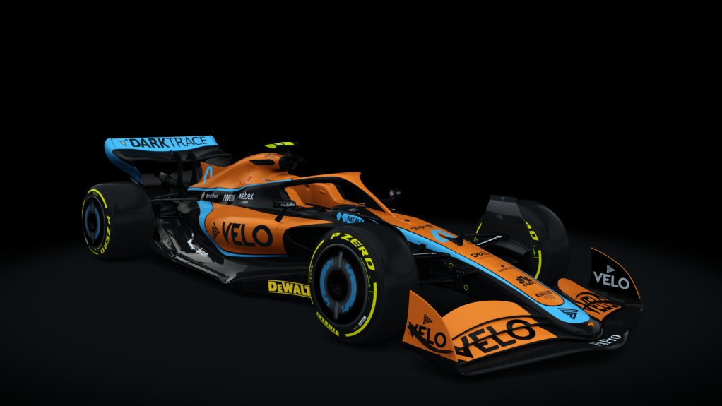 Formula Hybrid X 2022 EVO 1, skin MCL36_4_Norris