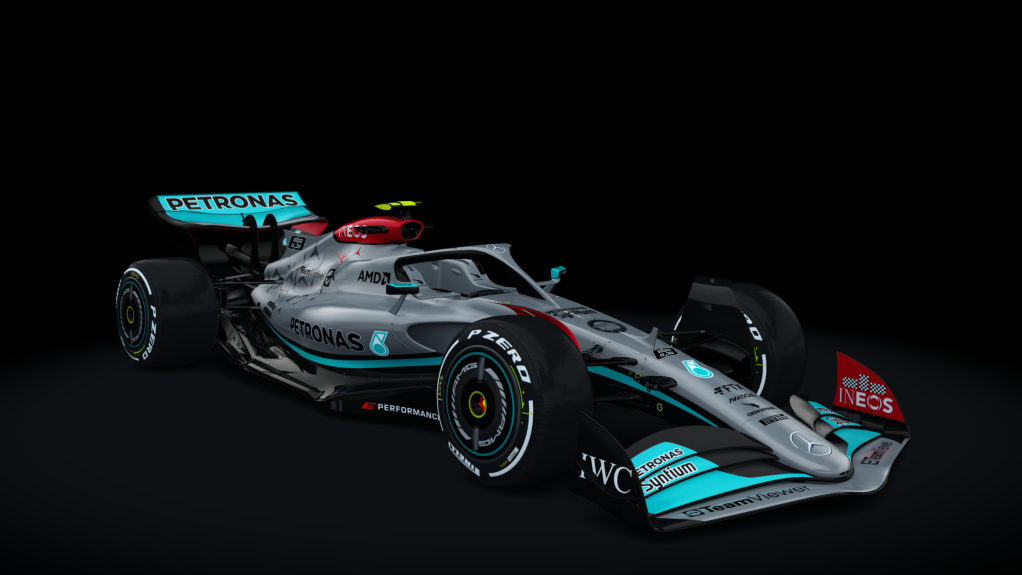 Formula Hybrid X 2022 EVO 1, skin W13_63_Russell