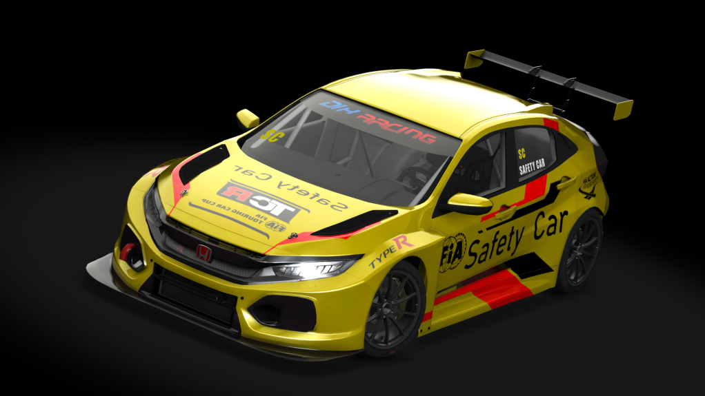 Honda Civic Type R TCR Fk7, skin SC_Safety_Car_honda