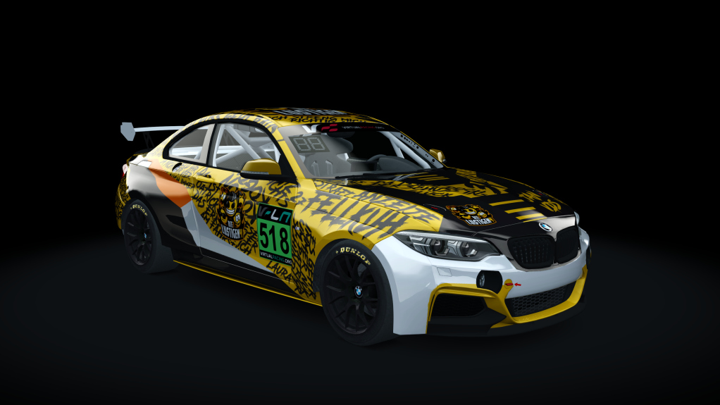 BMW M240i Cup VRLN, skin VRLNIII_518_JV