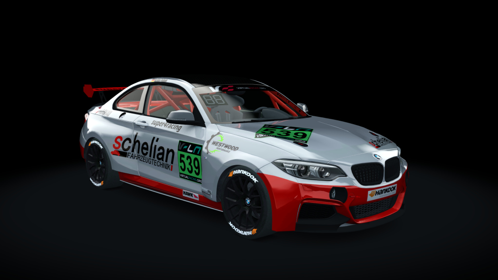 BMW M240i Cup VRLN, skin VRLNIII_539_AF