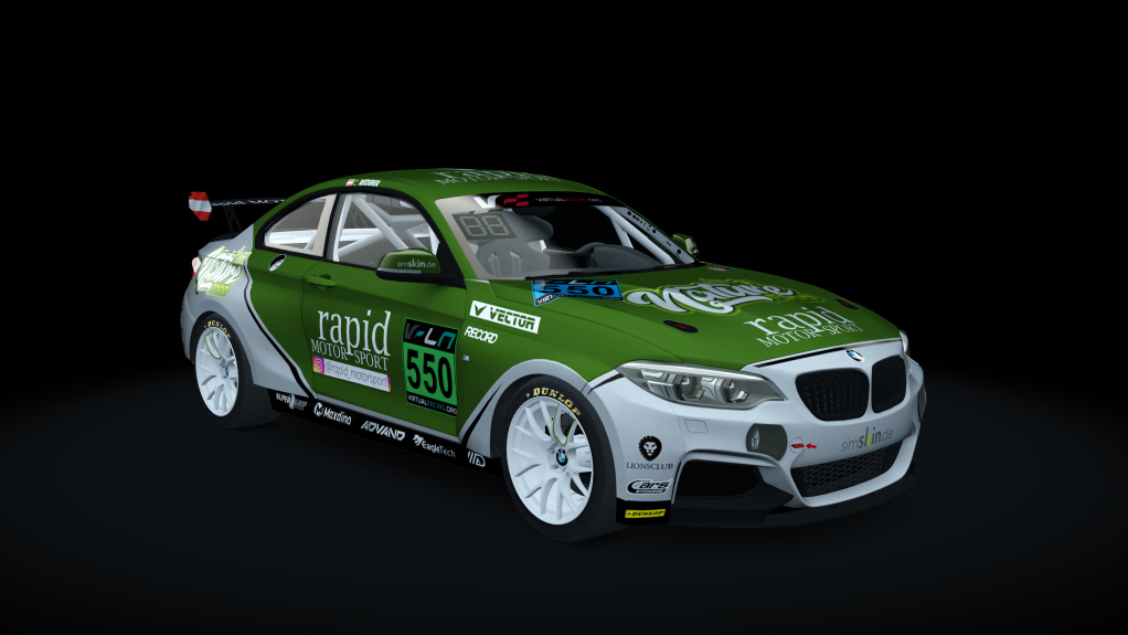BMW M240i Cup VRLN, skin VRLNIII_550_CR