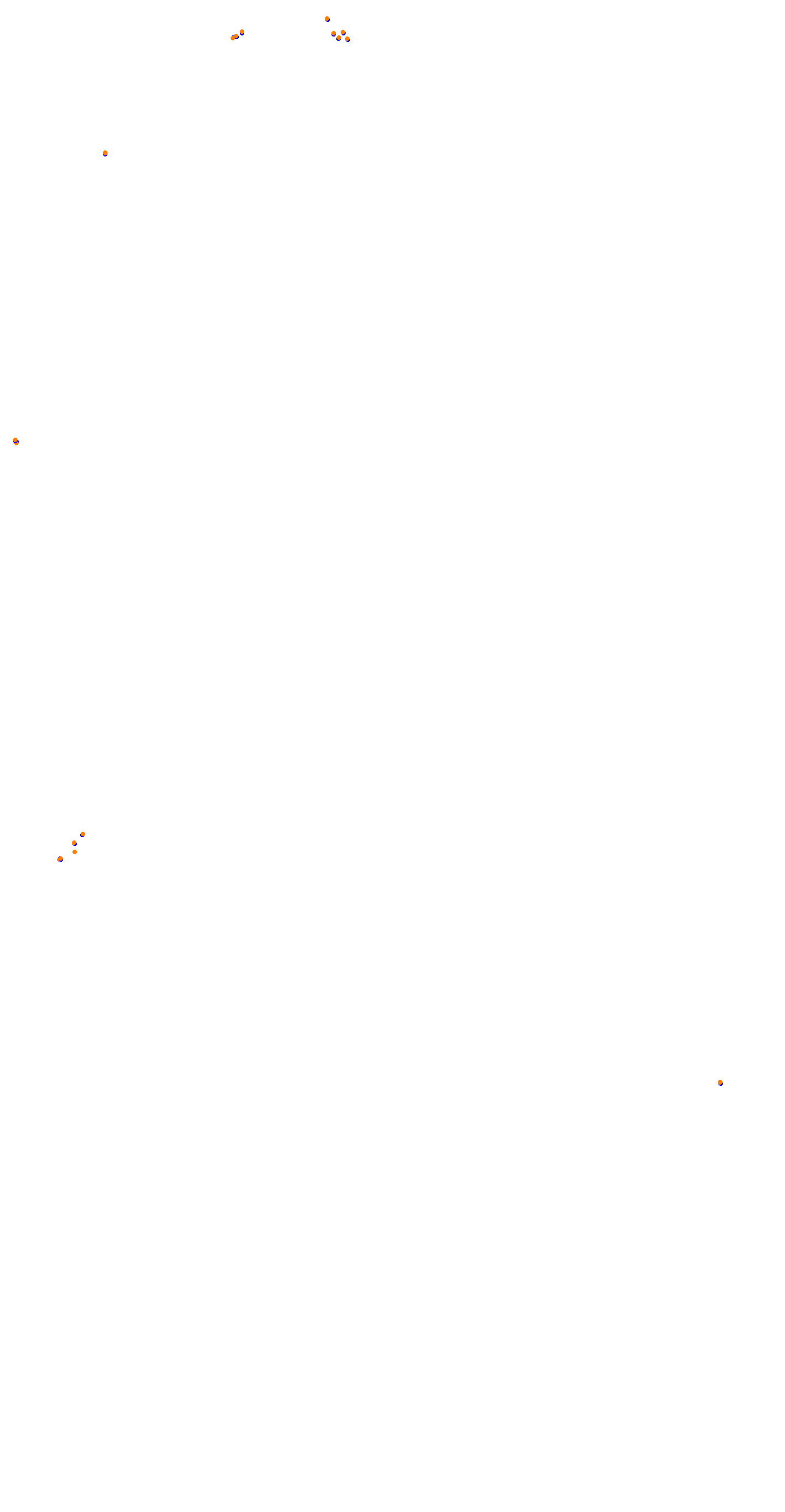 Circuit de la Sarthe (Le Mans) Night - Dix Racing collisions