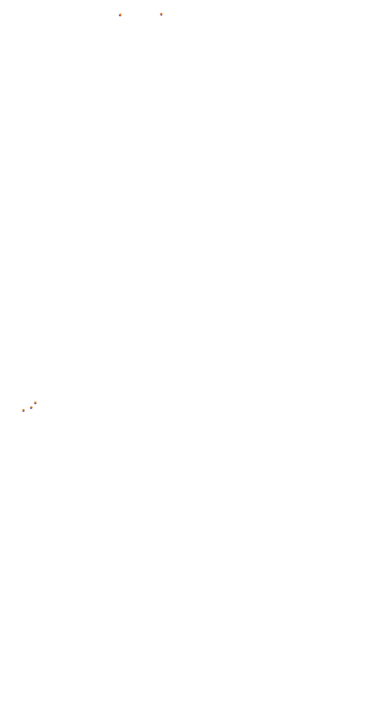 Circuit de la Sarthe (Le Mans) Night - Dix Racing collisions