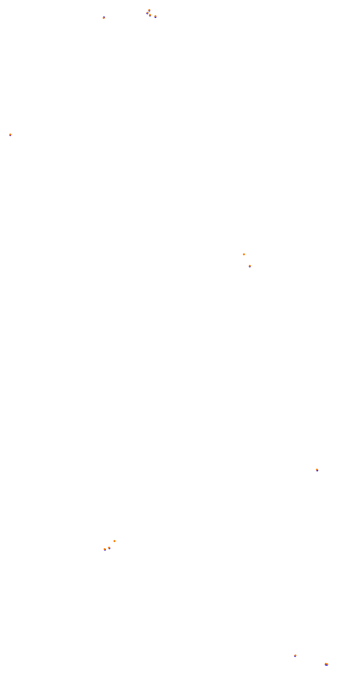 Circuit de la Sarthe (Le Mans) Night - Dix Racing collisions
