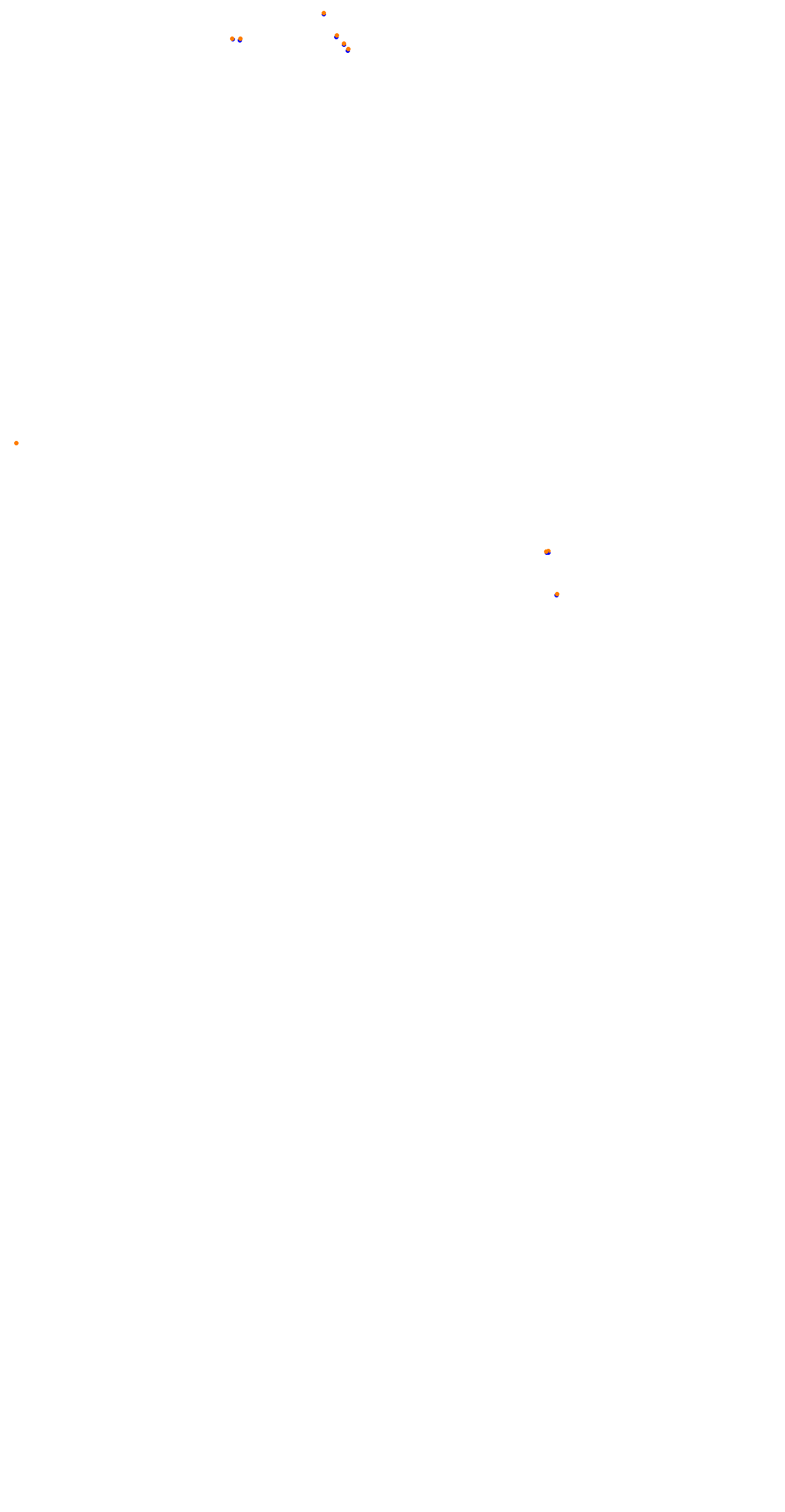 Circuit de la Sarthe (Le Mans) Night - Dix Racing collisions