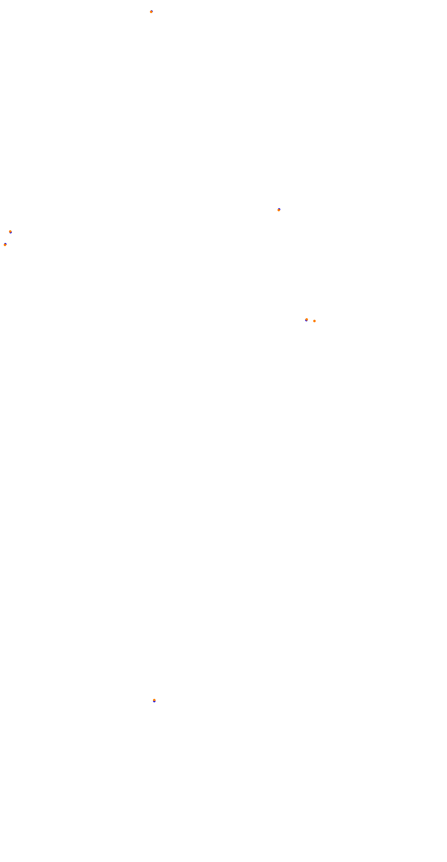 Circuit de la Sarthe (Le Mans) Night - Dix Racing collisions