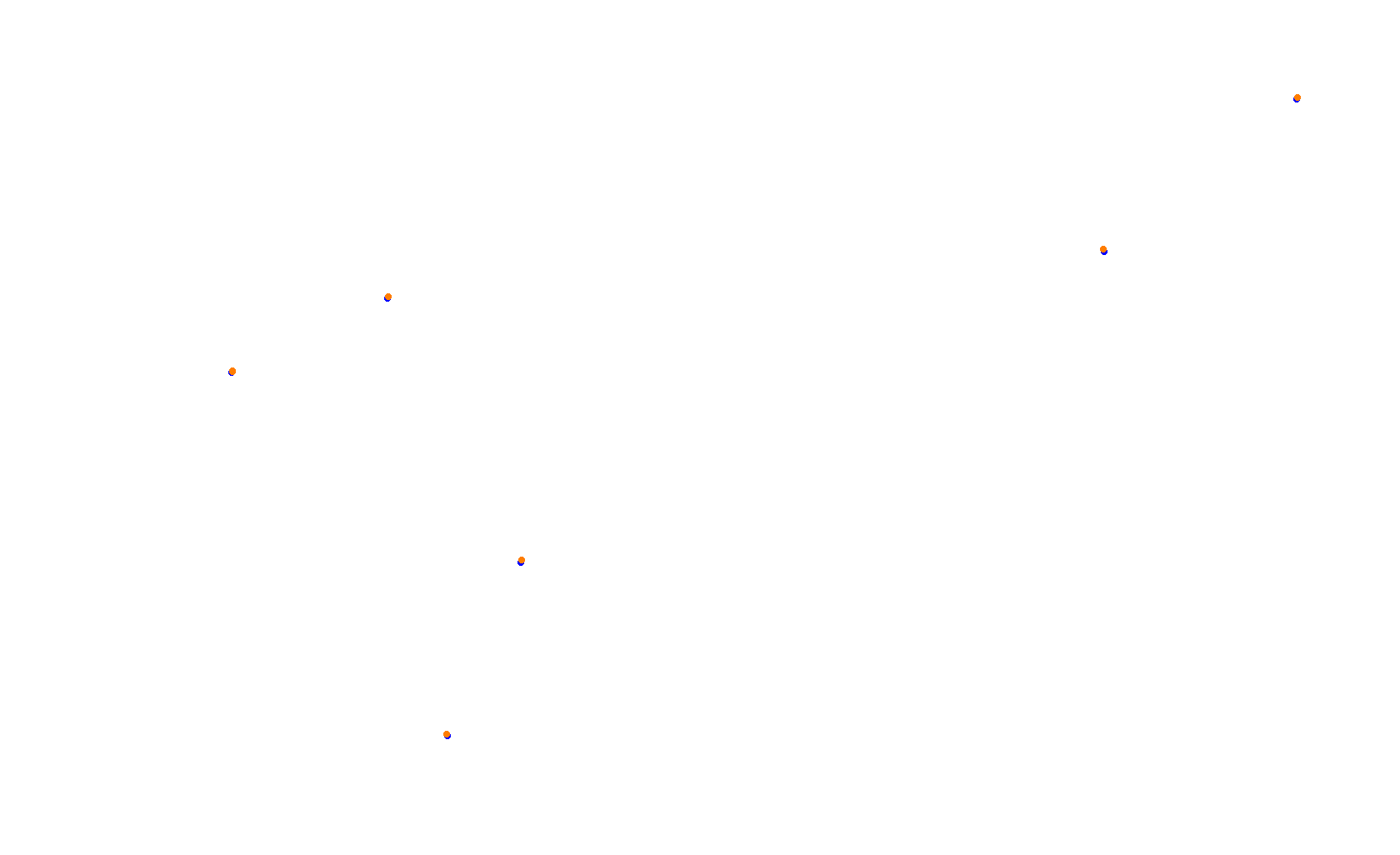 Circuit of The Americas - Dix Racing collisions