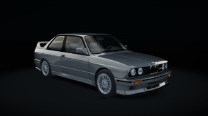 BMW M3 E30, skin Nogaro_Silver_metallic