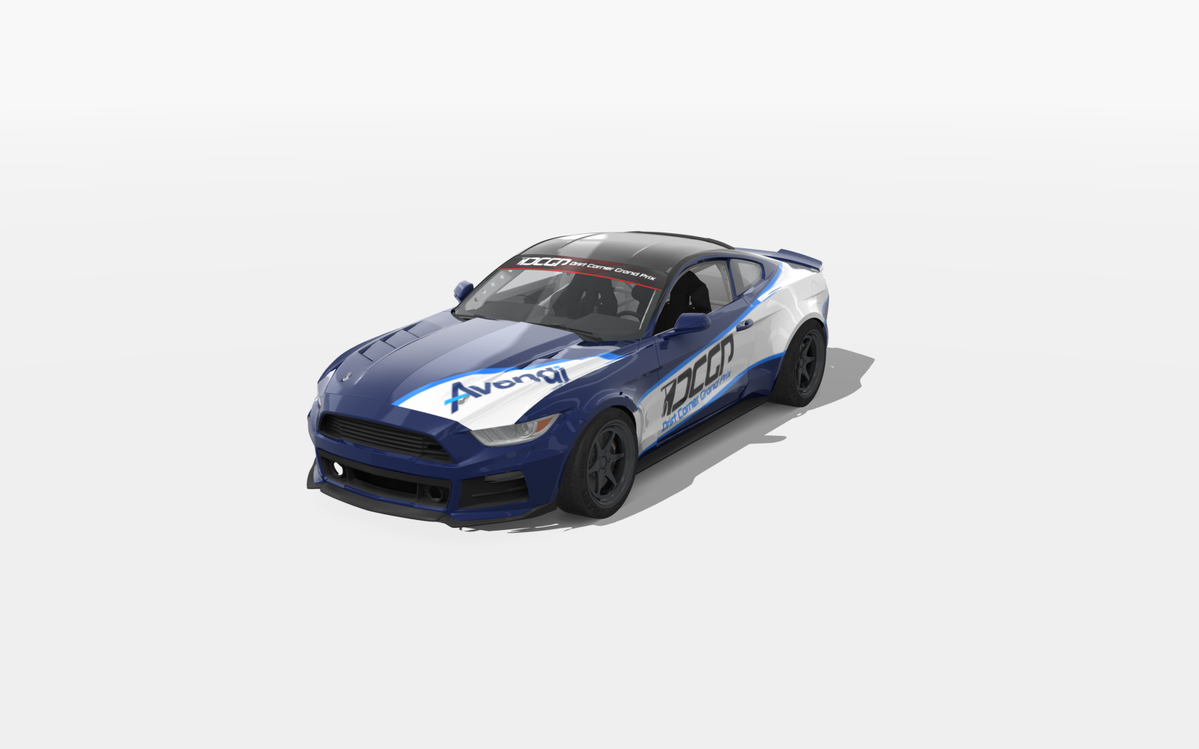 DCGP Ford Mustang, skin blue