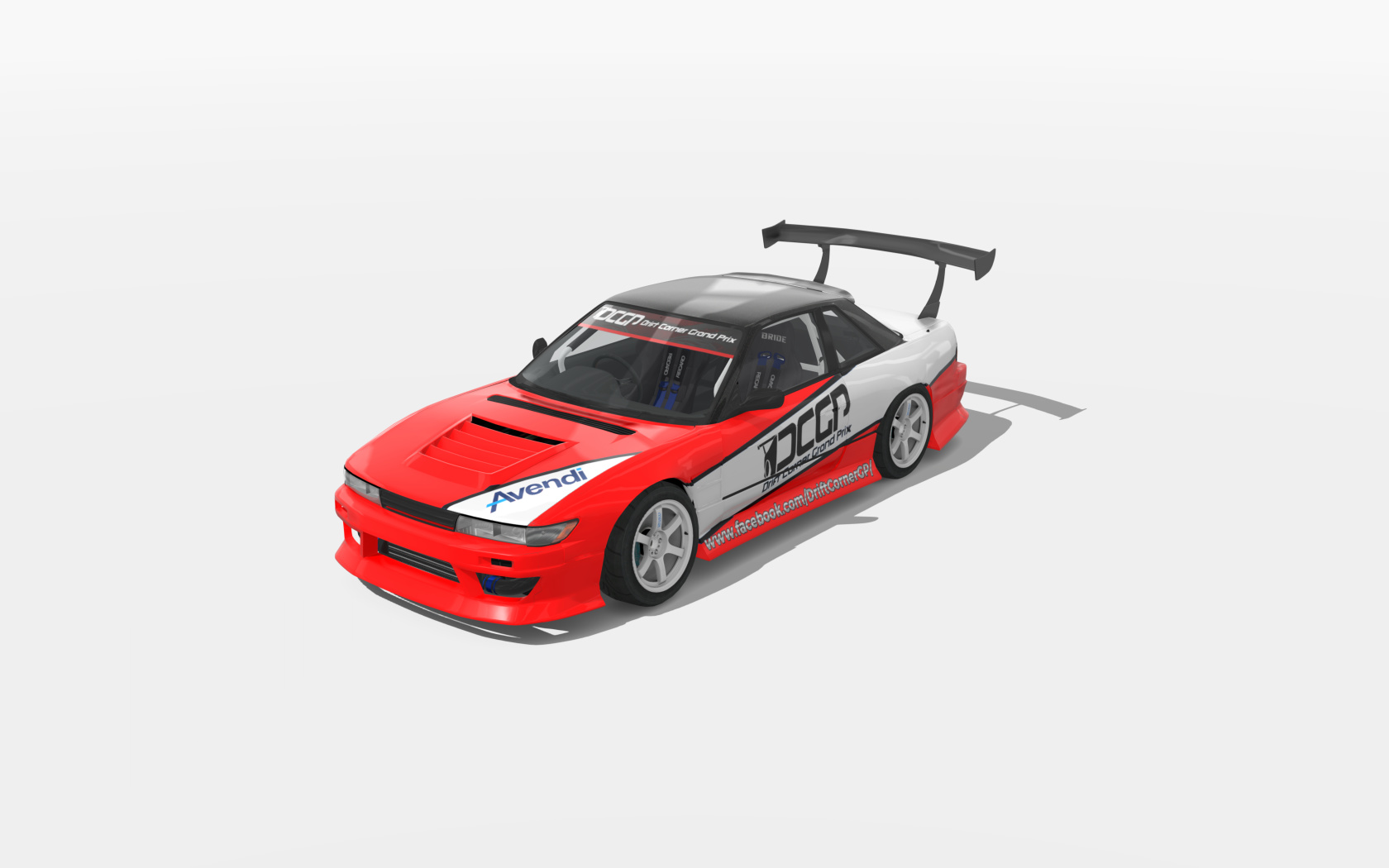 DCGP Nissan S13, skin red