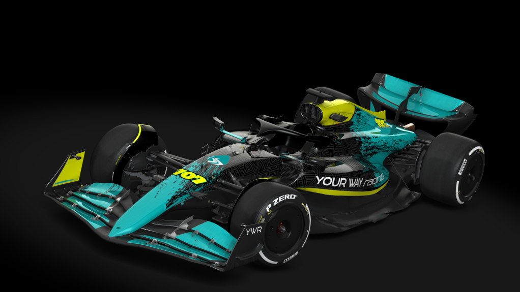Formula Hybrid 2022 dix, skin 707_bania