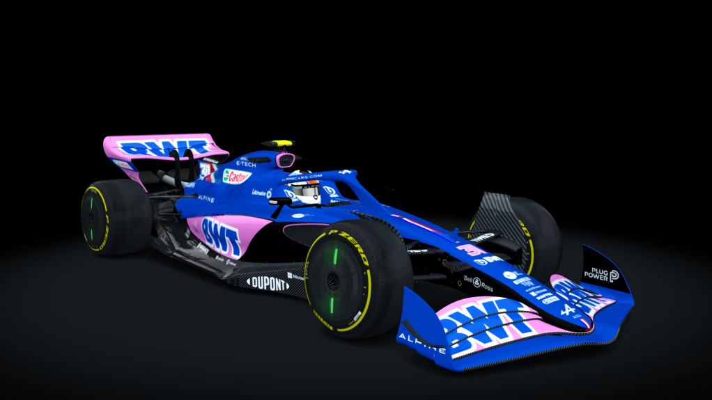 Formula Hybrid X 2022 EVO, skin ALPINE_31