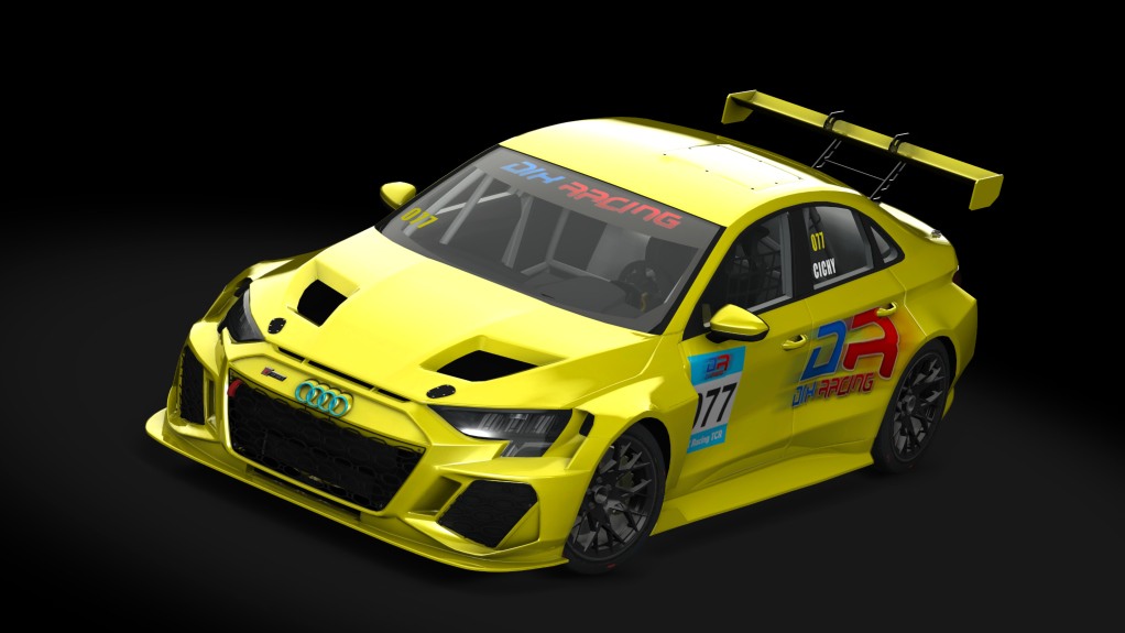 Audi RS3 LMS TCR (2021), skin 077_cichy_audi