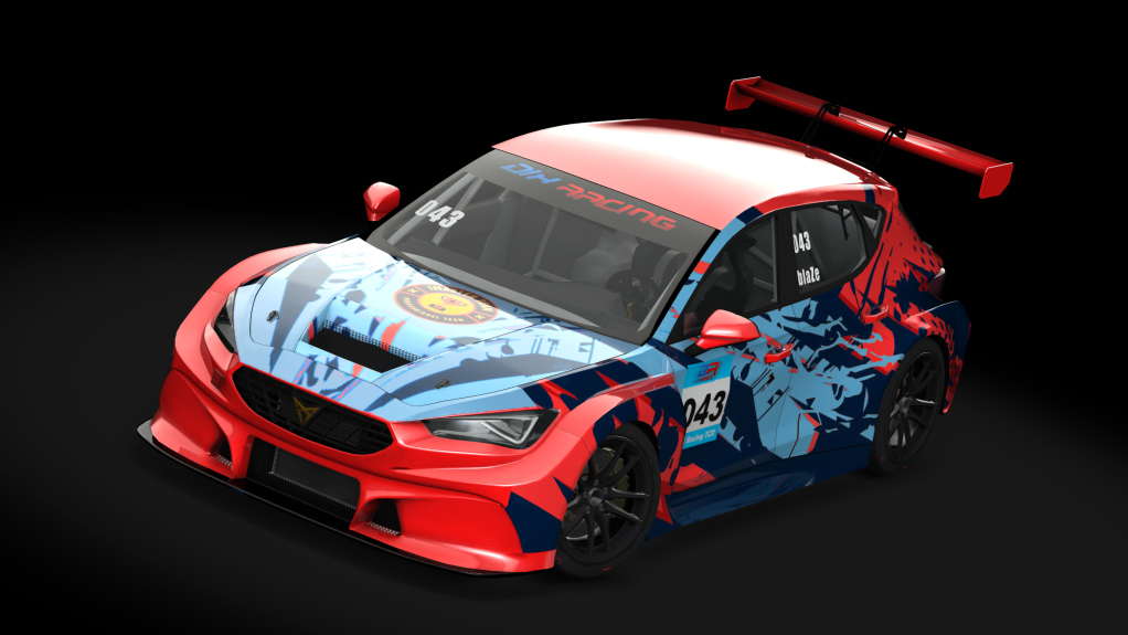 Cupra Leon Competicion TCR, skin 043_blaze_cupra